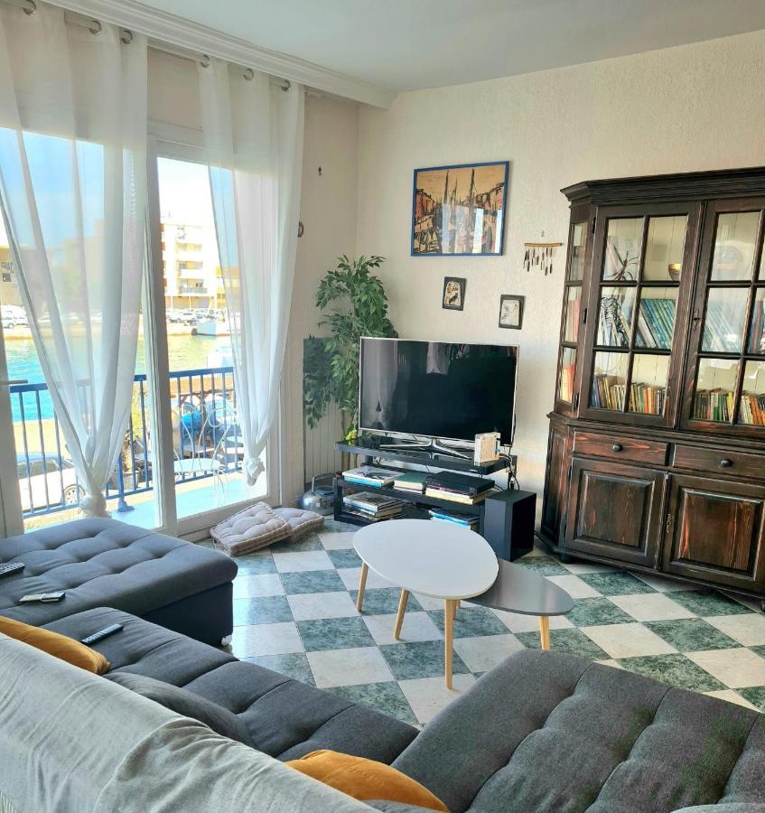 Grand Appartement 109m2 Vue sur quai centre ville,wifi Sète Extérieur photo